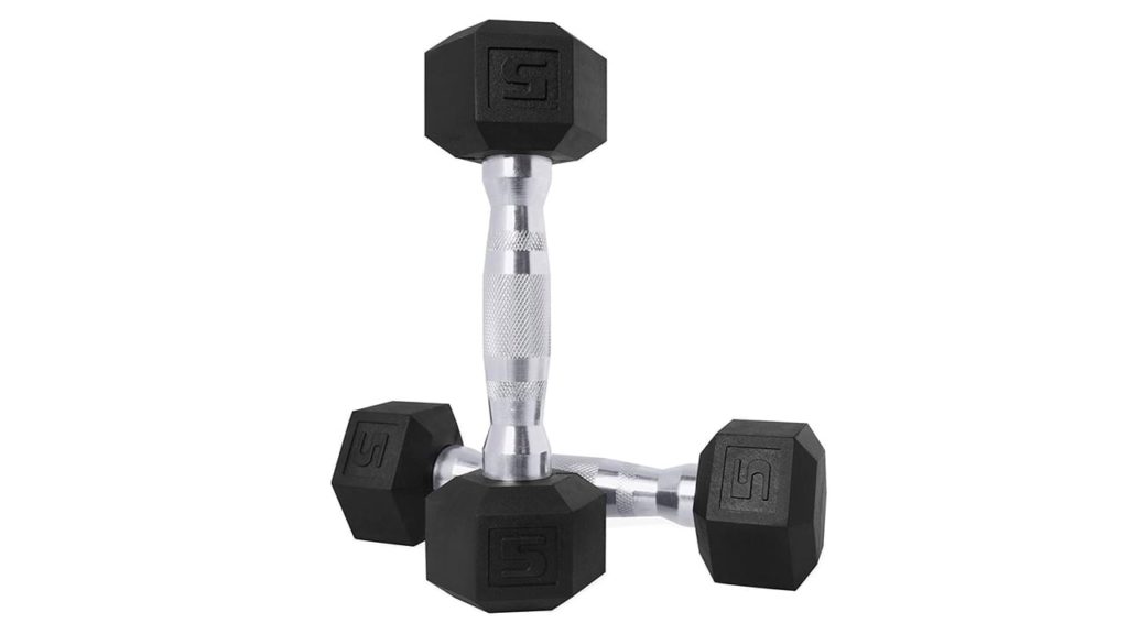 CAP Barbell PVC Coated Hex Dumbbell Weights