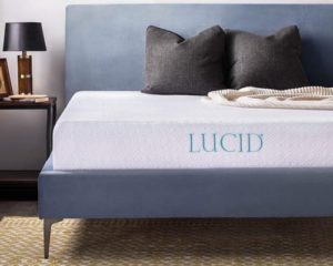 LUCID 10 Inch Gel Memory Foam Mattress