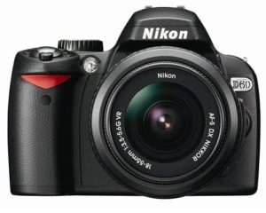 Nikon D60 DSLR Camera with 18-55mm