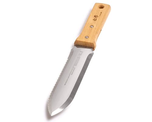 Nisaku NJP650 Hori-Hori Weeding & Digging Knife, Authentic Tomita