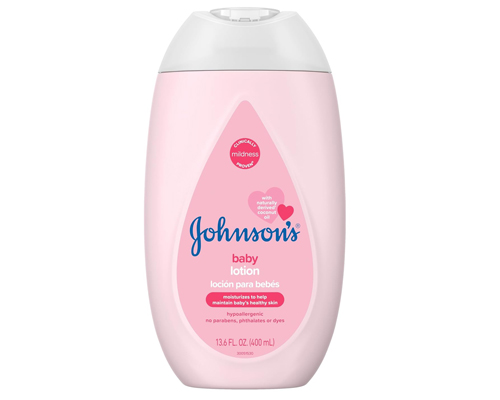 Johnson's Baby Moisturizing Mild Pink Baby Lotion