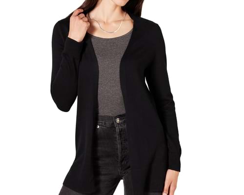 Amazon Essentials Women's Lightweight Open-Front Cardigan Sweater