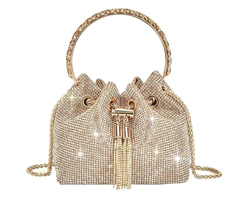 TOPALL Upgrade Rhinestone Evening Bag