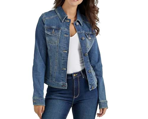 Wrangler Authentics Women's Stretch Denim Jacket