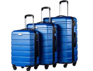 Coolife-Luggage-3-Piece-Set-Suitcase-Spinner-Hardshell-Lightweight-TSA-Lock-4-Piece-Set