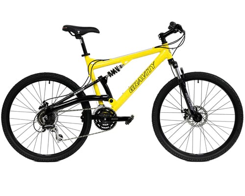 Gravity-2020-FSX-1.0-Dual-Full-Suspension-Mountain-Bike-with-Disc-Brakes-Aluminum-Frame Gravity 2020 FSX 1.0 Dual Full Suspension Mountain Bike with Disc Brakes Aluminum Frame