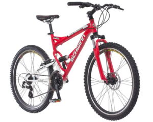 Schwinn-Protocol-1.0-Dual-Suspension-Mountain-Bike-with-Aluminum-Frame-26-Inch-Wheels-Red Schwinn Protocol 1.0 Dual-Suspension Mountain Bike with Aluminum Frame, 26-Inch Wheels, Red