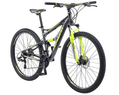 Schwinn Traxion Full Dual-Suspension Mountain Bike, Featuring 18-Inch Schwinn Traxion Full Dual-Suspension Mountain Bike, Featuring 18-Inch