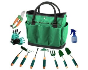Urban Deco Gardening Tools 12 Pieces Garden Tools Set Durable Hand Tools