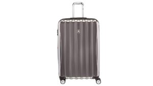 Delsey Luggage Luggage Helium aero 29 exp Spinner Trolley silver Delsey Luggage Luggage Helium aero 29 exp Spinner Trolley silver