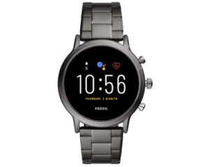 Fossil Gen 5 Carlyle Stainless Steel Touchscreen Smartwatch with Speaker