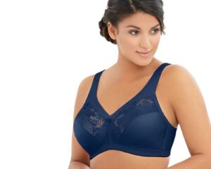 Glamorise Womens Full Figure Wirefree Minimizer Support Bra Glamorise Womens Full Figure Wirefree Minimizer Support Bra