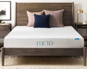 LUCID 8 Inch Gel Infused Memory Foam Mattress LUCID 8 Inch Gel Infused Memory Foam Mattress