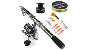 Sougayilang Spinning Fishing Rod and Reel Combos