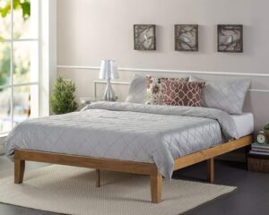 Zinus Alexia 12 Inch Wood Platform Bed No Box Spring Needed