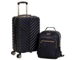Kenneth-Cole-Reaction-Womens-Lightweight-Hardside-Chevron-Expandable-Spinner-Luggage Kenneth Cole Reaction Womens Lightweight Hardside Chevron Expandable Spinner Luggage