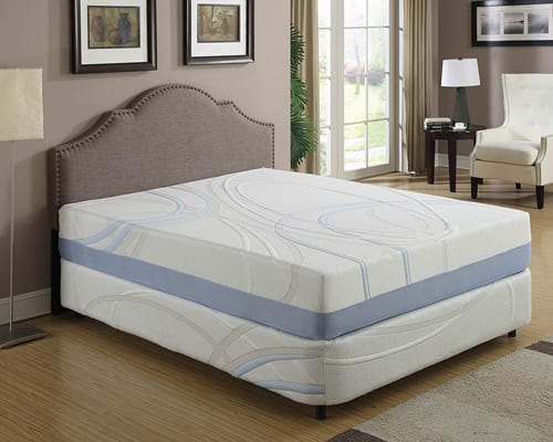 AC Pacific Full Size Charcogel Gel Infused Memory Foam Mattress