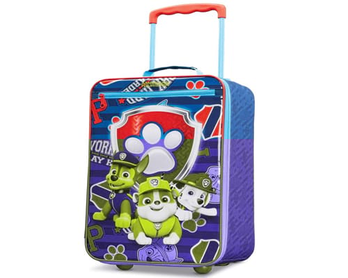 American Tourister Kids Paw Patrol Softside Upright 18 Red-Blue American Tourister Kids Paw Patrol Softside Upright 18 Red-Blue
