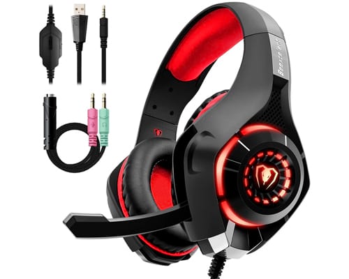 Beexcellent Gaming Headset with Noise Canceling mic