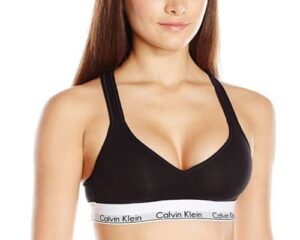Calvin Klein Womens Modern Cotton Lightly Lined Bralette Calvin Klein Womens Modern Cotton Lightly Lined Bralette