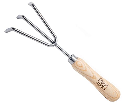 Cate's Garden Garden Hand Cultivator Premium Hand Rake for Tilling Soil Cate's Garden Garden Hand Cultivator Premium Hand Rake for Tilling Soil