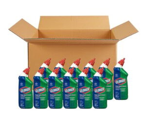 Clorox Toilet Bowl Cleaner with Bleach, Fresh Scent Clorox Toilet Bowl Cleaner with Bleach, Fresh Scent