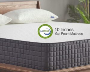 Full Mattress, Sweetnight 10 Inch Full Size Mattress