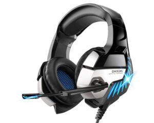 Gaming Headset for PS4, Xbox One, PC Headphones with Microphone