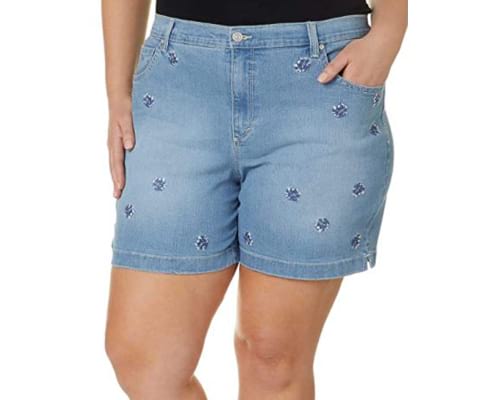 Gloria Vanderbilt Womens Amanda Basic Jean Short