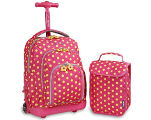 J World New York Kids Lollipop Rolling Backpack J World New York Kids Lollipop Rolling Backpack