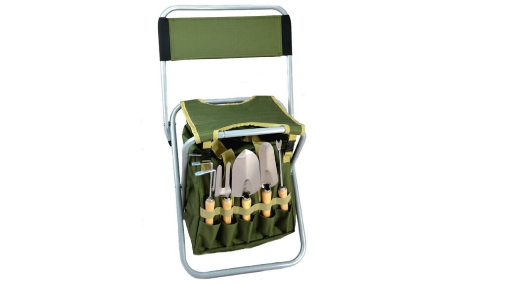 10-piece Gardening Tool Set with Zippered Detachable