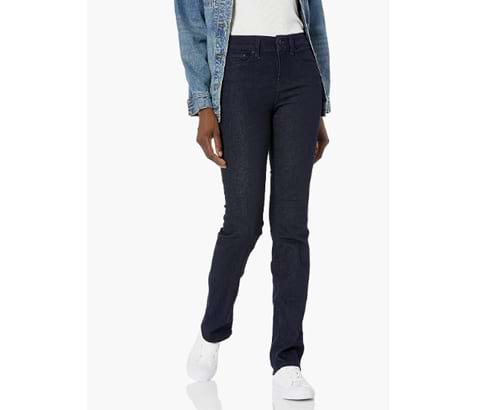 NYDJ Womens Marilyn Straight Denim Jeans