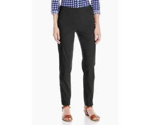 SLIM-SATION Womens Wide Band Pull on Ankle Pant