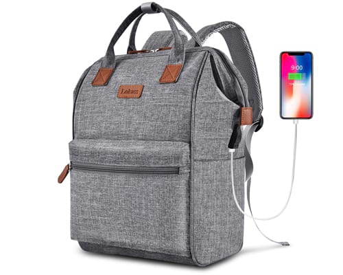 BRINCH Laptop Backpack 15.6 Inch Wide Open Computer Backpack Laptop Bag BRINCH Laptop Backpack 15.6 Inch Wide Open Computer Backpack Laptop Bag
