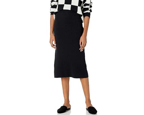The Drop Womens Iris Pull-On Midi Sweater Pencil Skirt The Drop Womens Iris Pull-On Midi Sweater Pencil Skirt