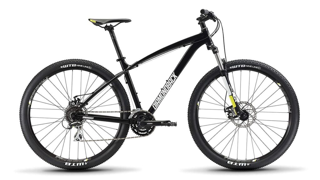 Diamondback Overdrive 29 Hardtail Mountain Bike, Black Diamondback Overdrive 29 Hardtail Mountain Bike, Black